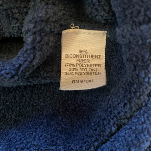 J. Jill Blue Double-Zipper Cozy Cardigan with Pocket - Womens Size L - Picture 6 of 9